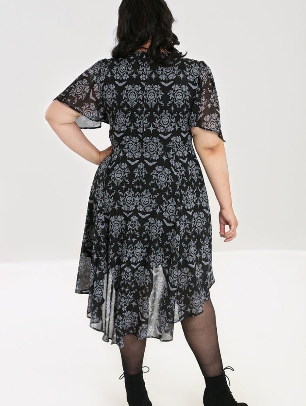 Hell Bunny Lost Whispers Dress - Picture 8 of 12